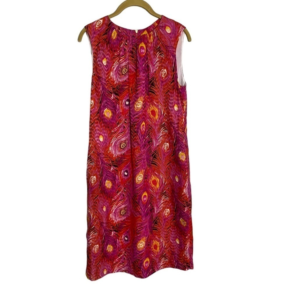 Tory Burch Pink and Orange Sleeveless Dress. NWT